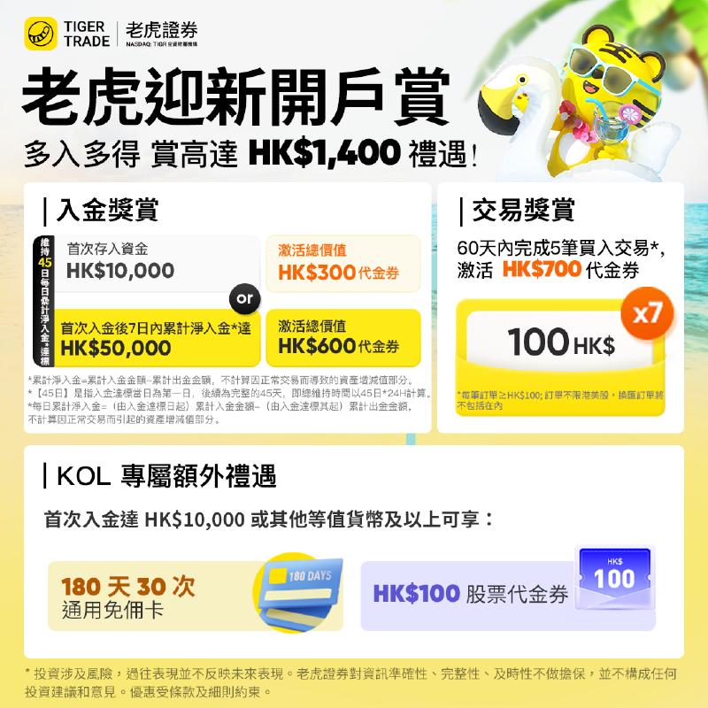Featured image of post 6月港美股证券开户福利,laosji专属