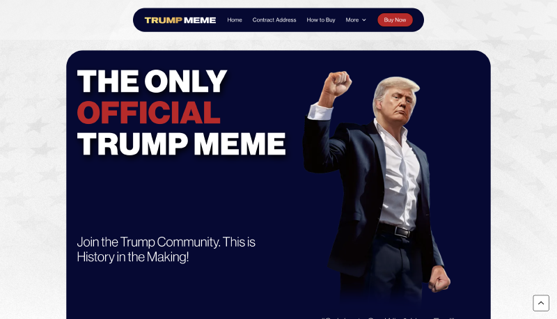 Featured image of post Trump(特没谱)总统发币了,怎么上车啊?Trump Meme Coin官方推荐平台Moonshot