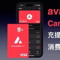 VISA美元U卡免费领：雪崩卡avalanche Card申请教程，免卡费、无管理费，充提币免费，消费外币仅收1%外汇费，真正的数字神卡！